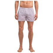 Falke Daily Tissé Boxer - Bleu Rouge Mix