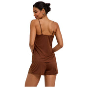 Haut de chemise Falke Delicate Touch - Deer Brown