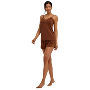Haut de chemise Falke Delicate Touch - Deer Brown