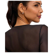 Falke Private Sheer Lines Body String - Noir