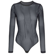 Falke Private Sheer Lines Body String - Noir