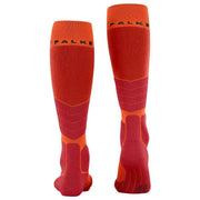 Falke SK2 Intermediate Wool Skiing Knee-High Socks - Flash Orange