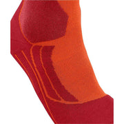 Falke SK2 Intermediate Wool Skiing Knee-High Socks - Flash Orange