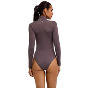 Falke Timeless Cotton Turtle-neck Brief Body - Gris Fer
