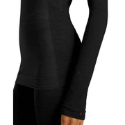 Falke Wool Tech Light Long Sleeve Shirt - Black