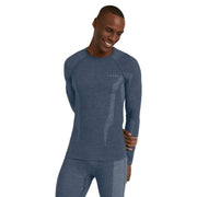 Falke Wool Tech Long Sleeve Shirt - Capitain Blue