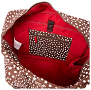 Sac fourre-tout moyen en toile de coton Roka Sloane - Taches marron