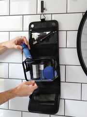 Petite trousse de toilette suspendue Stackers - Noir