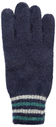 Gants en tricot côtelé Dents Salcombe - Marine