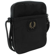 Fred Perry Petit Sac Latéral En Nylon Crinkle - Noir