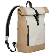 Gaston Luga Sac à dos Splash Rolltop 14" - Latte Brown/Cloud Cream