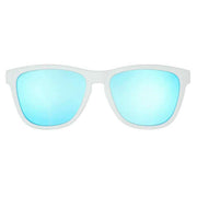 Goodr Iced By Yetis Sunglasses - White