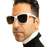 Goodr The Mod One Out Sunglasses - White