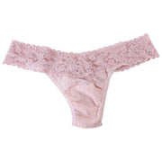 Hanky Panky Signature Lace - Lot de 3 tongs taille originale - Rose pâle/Marine/Bleu céleste