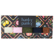 Hanky Panky Signature Lace - Lot de 5 tongs taille basse - Guimauve/Bliss/Boysenberry/Marine/Macchiato