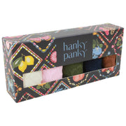 Hanky Panky Signature Lace - Lot de 5 tongs taille basse - Guimauve/Bliss/Boysenberry/Marine/Macchiato