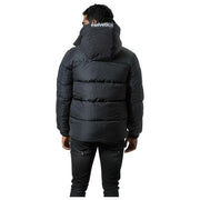 Helvetica Mountain Pioneers Parka à capuche Barnes - Noir