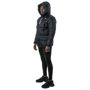 Helvetica Mountain Pioneers Parka à capuche Capri 3 - Noir