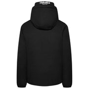 Helvetica Mountain Pioneers Veste coupe-vent à capuche Eyeblock - Noir
