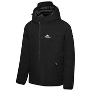 Helvetica Mountain Pioneers Veste coupe-vent à capuche Eyeblock - Noir