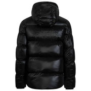 Helvetica Mountain Pioneers Doudoune à capuche Silver 2 - Noir