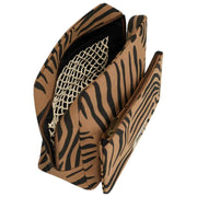 Hindbag Alix Trousse de Toilette Extra Large - Cannelle Zebra Brown