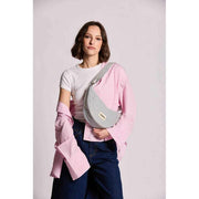 Hindbag Andrea Half Moon Bag - Rayures Bleues