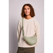 Hindbag Andrea Half Moon Bag - Vert Argile