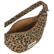Hindbag Andrea Half Moon Bag - Léopard Cannelle Marron