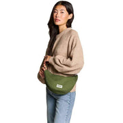 Hindbag Andrea Half Moon Bag - Olive Green