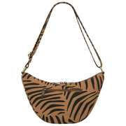 Hindbag Andrea Half Moon Bag - Zebra Cannelle Marron