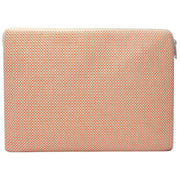 Housse pour ordinateur portable Hindbag Ava Medium Weave 15 pouces - Rose corail