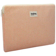 Housse pour ordinateur portable Hindbag Ava Medium Weave 15 pouces - Rose corail