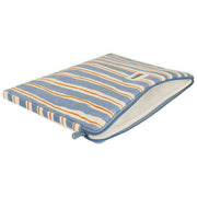 Hindbag Ava Small Housse pour ordinateur portable 13 pouces - Rayures orange/bleu