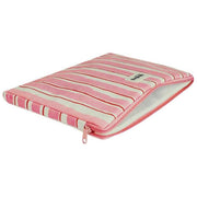 Hindbag Ava Small Housse pour ordinateur portable 13 pouces - Rayures rouges/roses