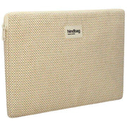 Hindbag Ava Small Weave Housse pour ordinateur portable 13" Beige Nude