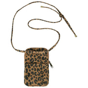 Hindbag Bill Phone Bag - Léopard Cannelle Marron