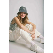 Chapeau Bob Hindbag - Gris Denim
