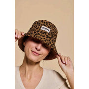 Chapeau Seau Hindbag Bob - Léopard Marron Cannelle