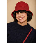 Chapeau Seau Hindbag Bob - Rouge Terre Cuite