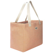 Sac fourre-tout tissé Hindbag Claude - Rouge Corail