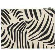 Pochette Zippée Hindbag Ema Medium - Zebra Crème