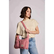Sac à bandoulière multi-poches Hindbag Emile - Rose Blush