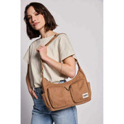 Sac à bandoulière multi-poches Hindbag Emile - Marron cannelle