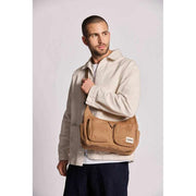 Sac à bandoulière multi-poches Hindbag Emile - Marron cannelle
