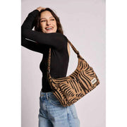 Sac à bandoulière multi-poches Hindbag Emile - Cinnamon Tiger Brown