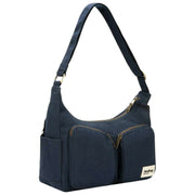 Sac à bandoulière multi-poches Hindbag Emile - Bleu marine