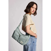 Sac à bandoulière multi-poches Hindbag Emile - Vert sauge