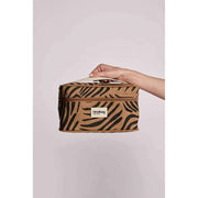 Hindbag Gaspard Vanity Bag - Zèbre Marron Cannelle