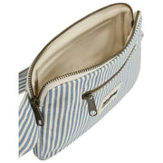 Sac banane rectangulaire Hindbag Harry - Rayures bleues